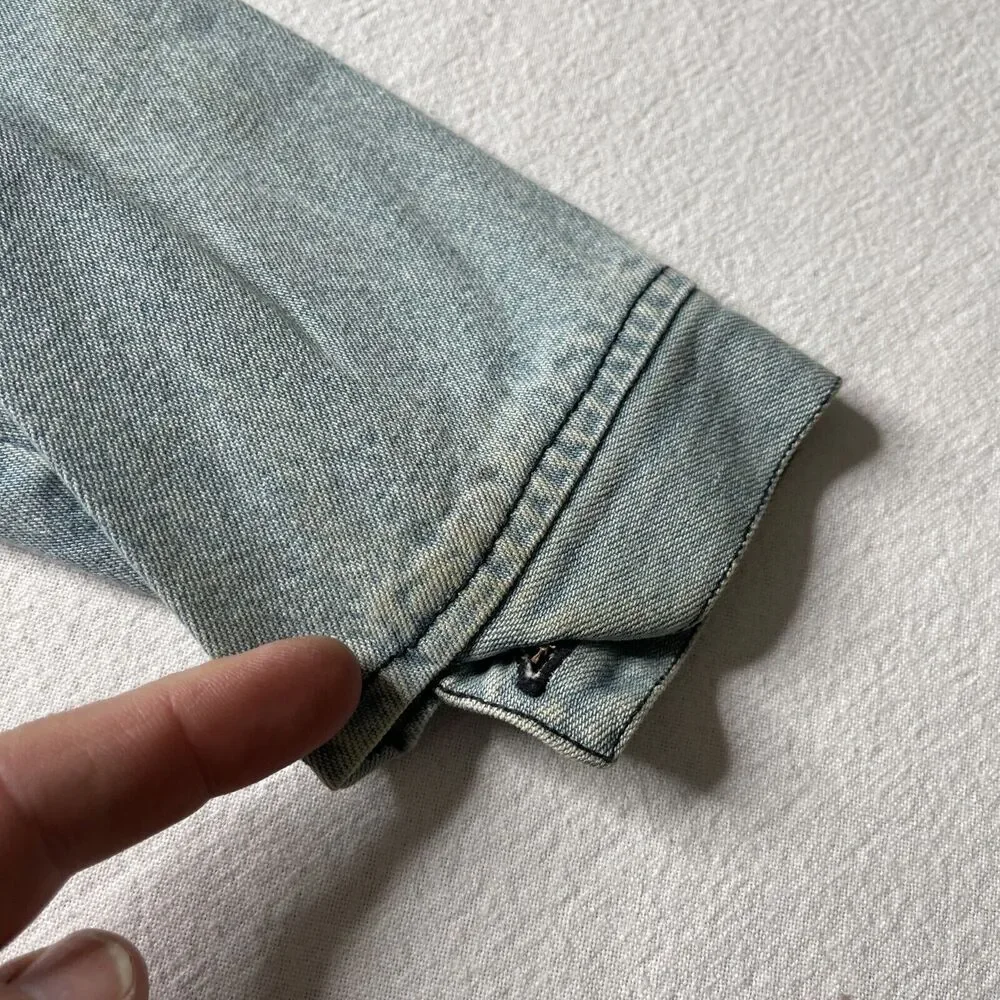 Born to Ride Denim toddler 3T jacket Biker blue jean jacket Go Baby Tag